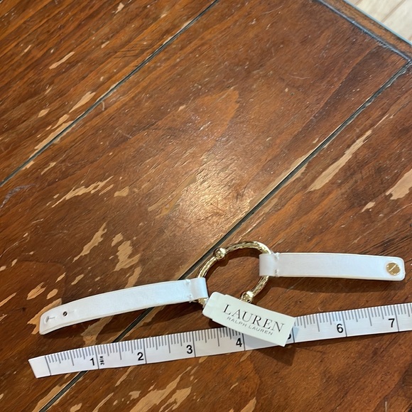 Ralph Lauren white and gold ring bracelet - Picture 9 of 9